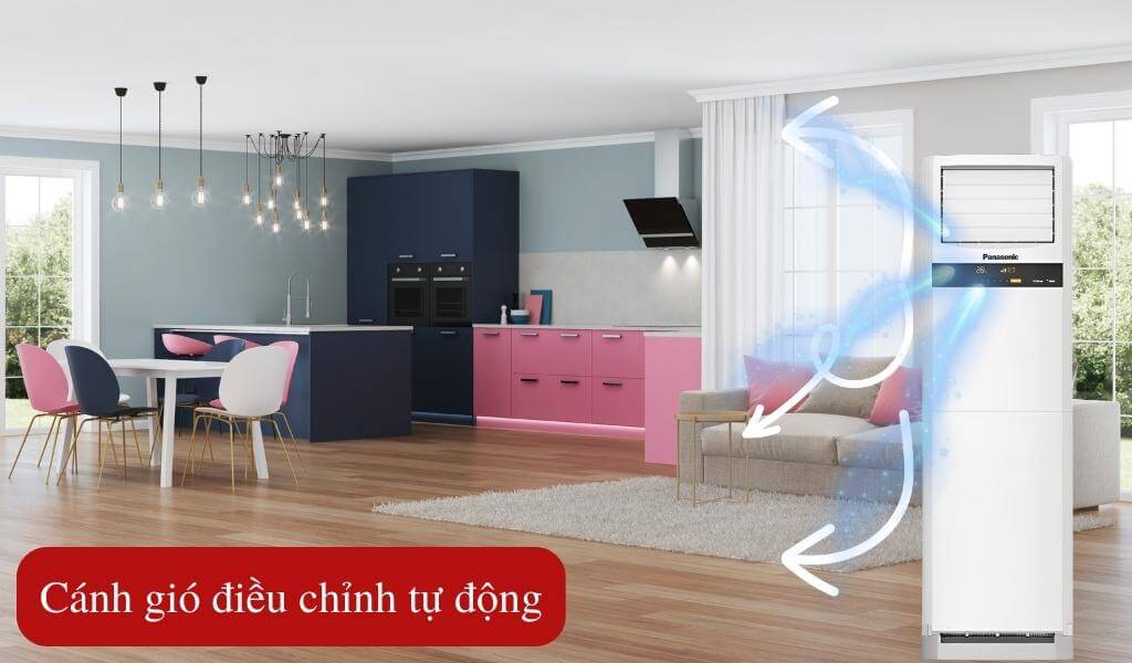 Lựa chọn hoàn hảo cho hội trường, phòng khách rộng với điều hòa cây Panasonic 1 chiều S-34PB3H5/U-34PSB3H5