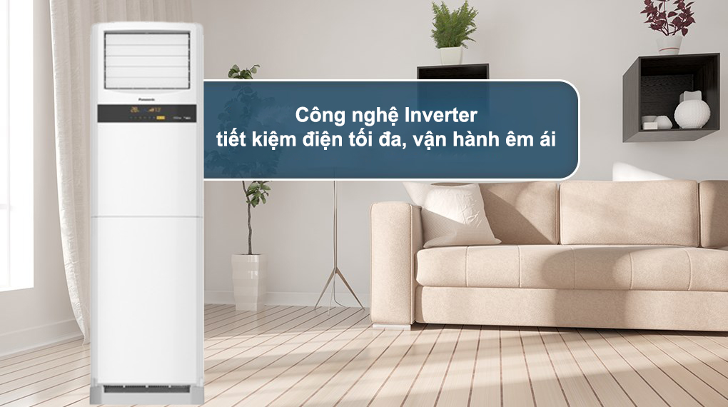 Điều hòa cây Panasonic 48000btu S-48PB3H5/U-48PSB3H5 làm lạnh cực nhanh, vận hành siêu êm