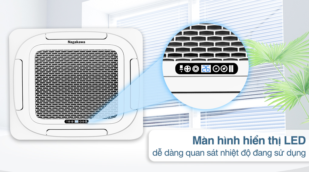 Điều hòa âm trần Nagakawa 36000btu NT-C36R1U16 giá " hạt rẻ" lại siêu chất lượng