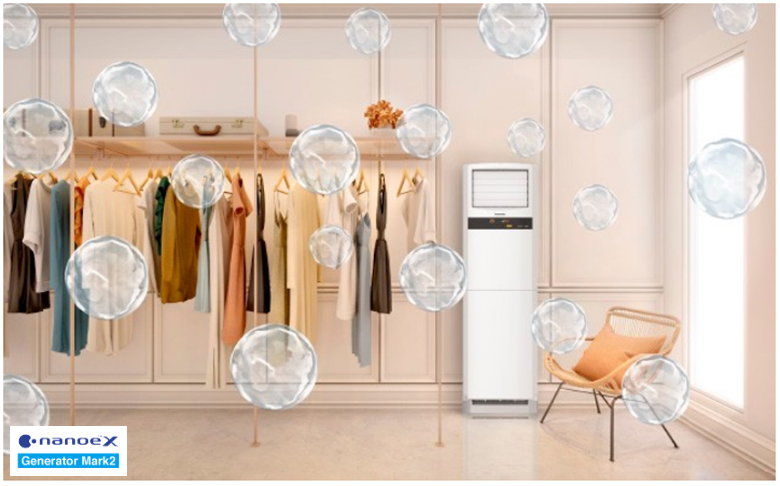 Khám phá công nghệ nanoe™ X trên điều hòa cây Panasonic 24000btu S-24PB3H5/U-24PRB1H5