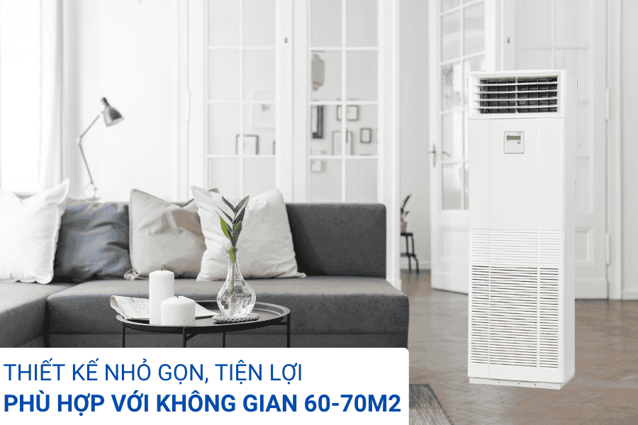 5 Điểm hút khách nhất của điều hòa cây Mitsubishi 24000btu FDF71CNV-S5/FDC71CNV-S5