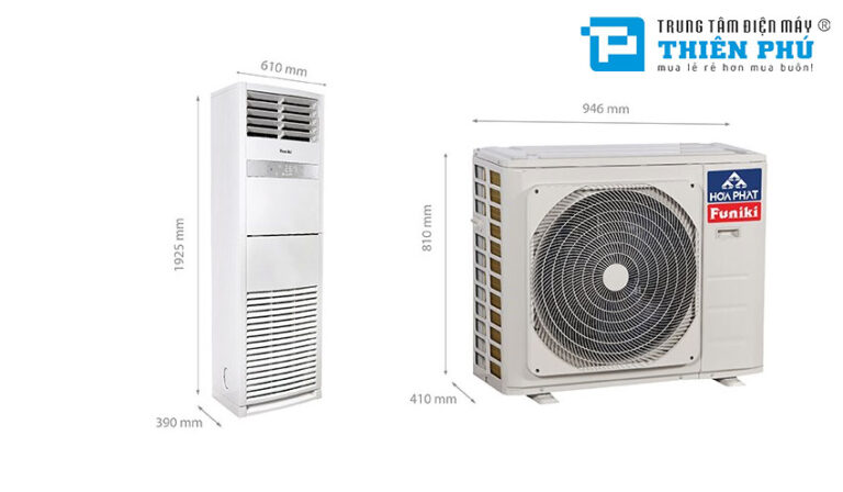 Công nghệ Golden Fin trên điều hòa cây Funiki 36000btu FC36MMC1 - Giải pháp chống bám bẩn và tăng tuổi thọ máy