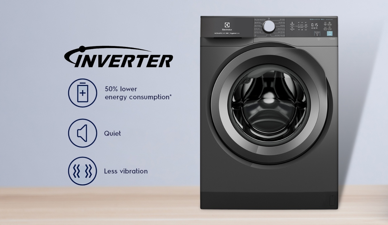 Máy giặt Electrolux 10kg sấy 7kg EWW1023P5SC - Giải pháp giặt gọn – Sấy nhanh