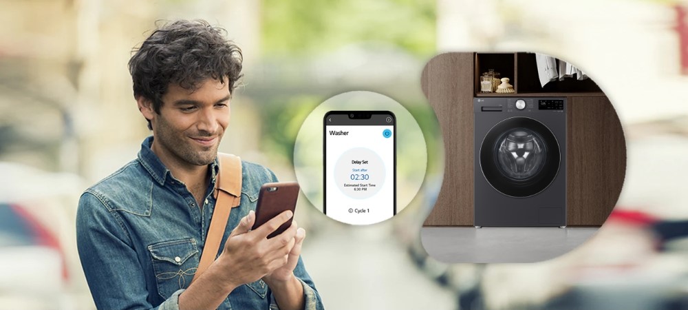 Máy giặt LG 11kg FX1411N5G thông minh vượt trội với công nghệ AI DD