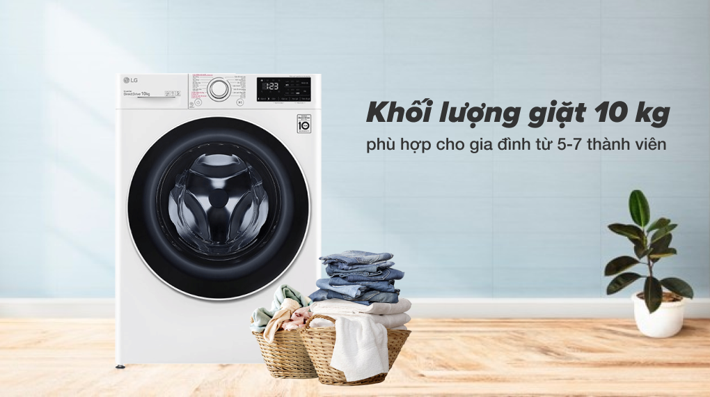 Máy giặt LG 10kg T2310VS2B ( lồng đứng)  và FX1410N5G ( lồng ngang) -  Model nào sạch sâu hơn, tiết kiệm hơn, đáng mua hơn