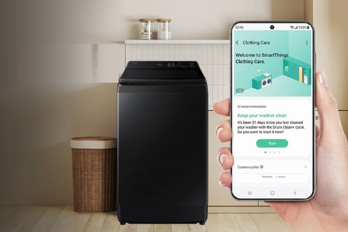 Tìm hiểu về máy giặt Samsung lồng đứng 13kg WA80F13S5BSV: Thiết kế, công nghệ và giá bán