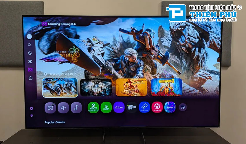 Đánh giá chi tiết từ A đến Z về smart tivi Samsung OLED 55 inch 4K QA55S85F