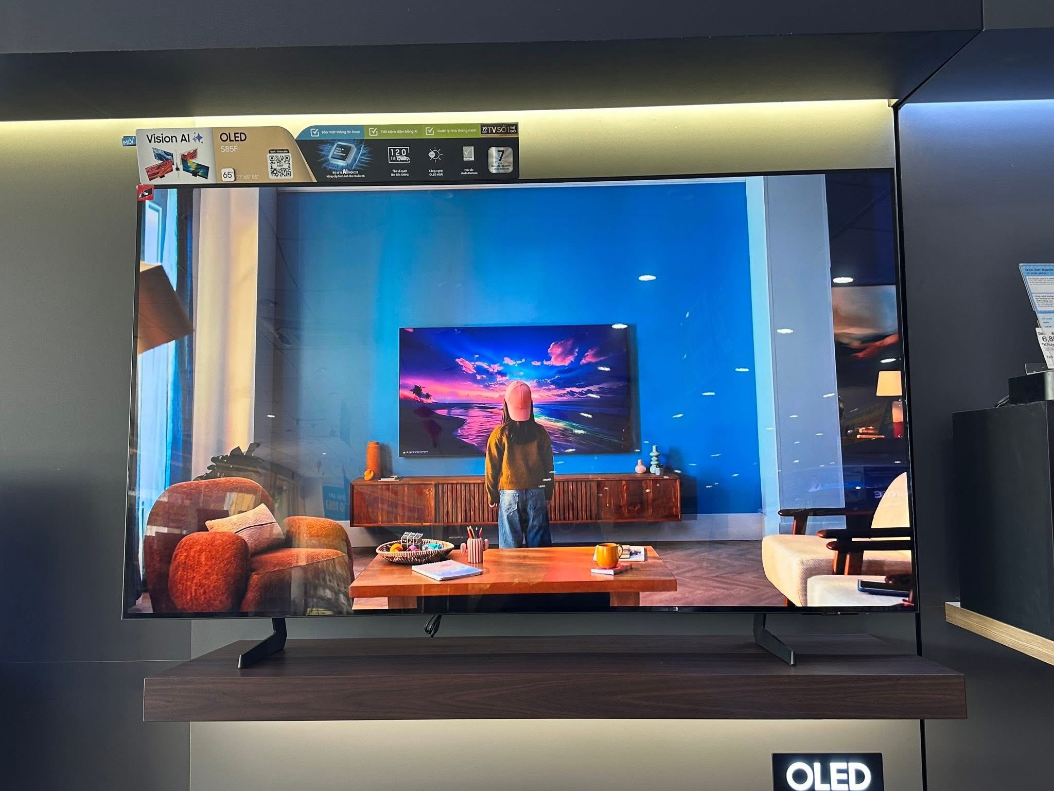 Đánh giá trải nghiệm nghe nhìn trên smart tivi Samsung OLED 65 inch QA65S85F