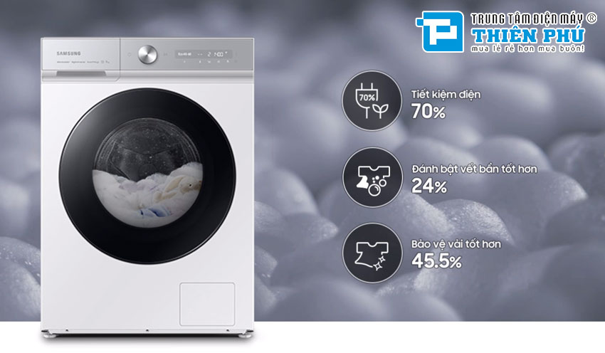 Máy giặt Samsung 14kg WW14BB944DGH/SV giải pháp lý tưởng cho gia đình hiện đại