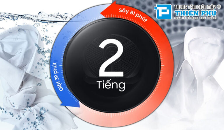 Tính năng và công nghệ hiện đại của máy sấy quần áo Samsung 9kg DV90T7240BB/SV