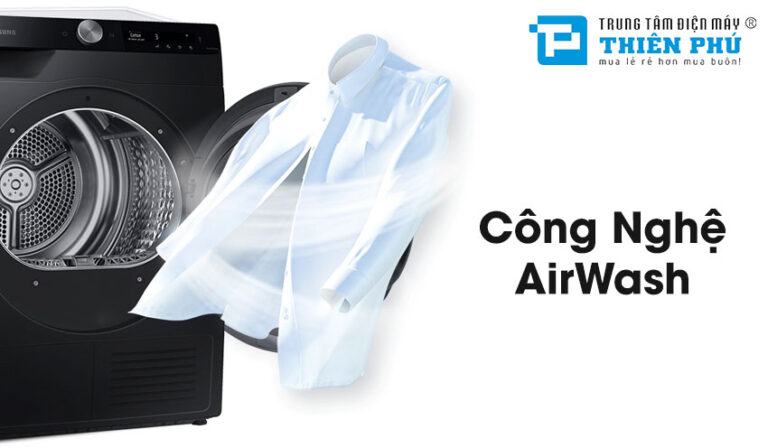 Tính năng và công nghệ hiện đại của máy sấy quần áo Samsung 9kg DV90T7240BB/SV