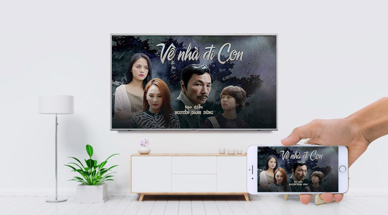 Smart Tivi Samsung 55 inch QA55Q6FAAKXXV – Công nghệ QLED, hình ảnh chuẩn 4K