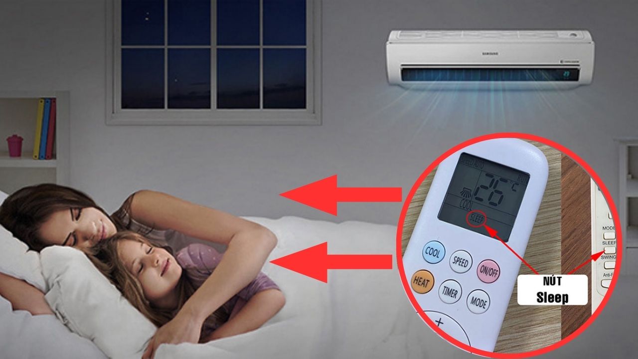 Khám phá chế độ ngủ đêm có trên điều hòa Daikin mang lại lợi ích gì?