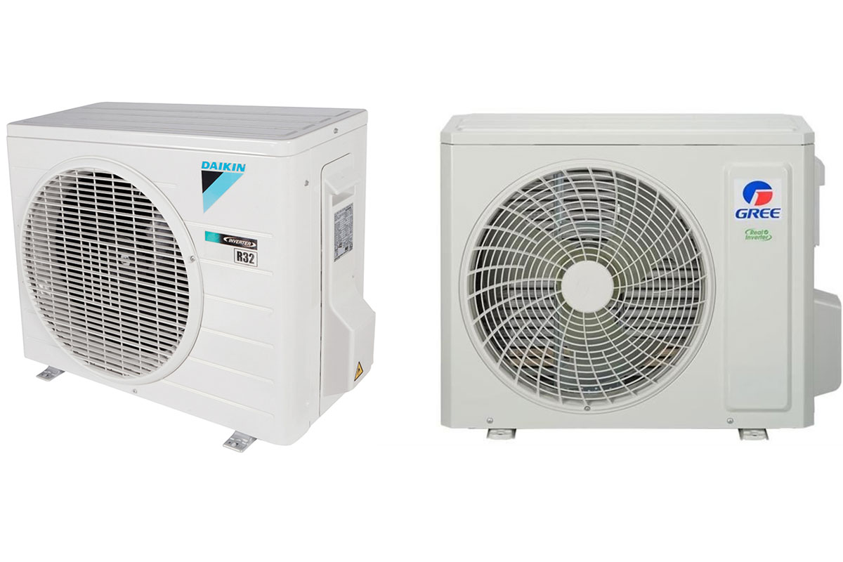 So sánh giữa điều hòa Daikin FTHF25XVMV và Gree BD9HI, điều hòa 2 chiều nào đáng chọn?
