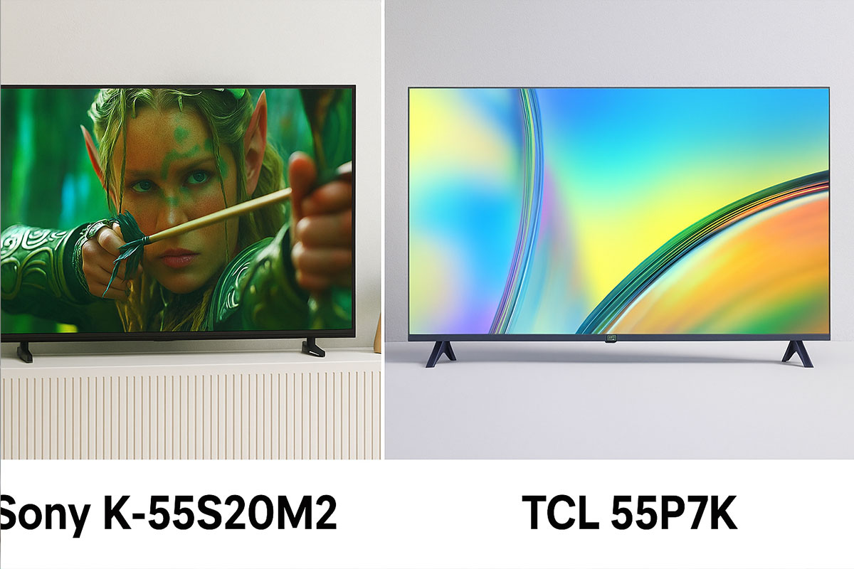 So sánh giữa tivi Sony K-55S20M2 và tivi TCL 55P7K, tivi 55 inch nào đáng giá?