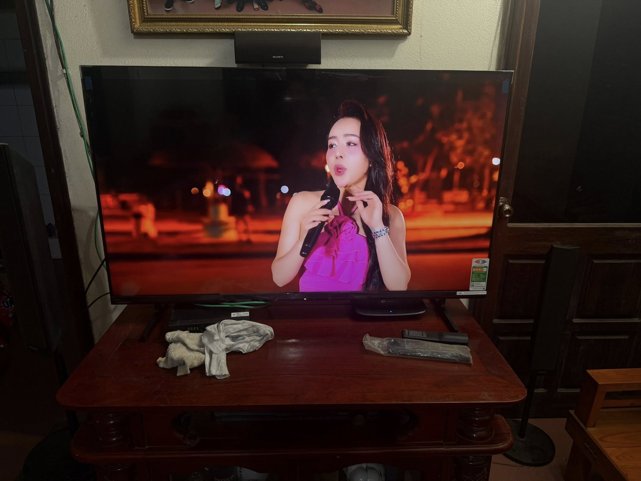 Google tivi Sony 50 inch 4K K-50S25VM2, xem phim và chơi game đều ấn tượng