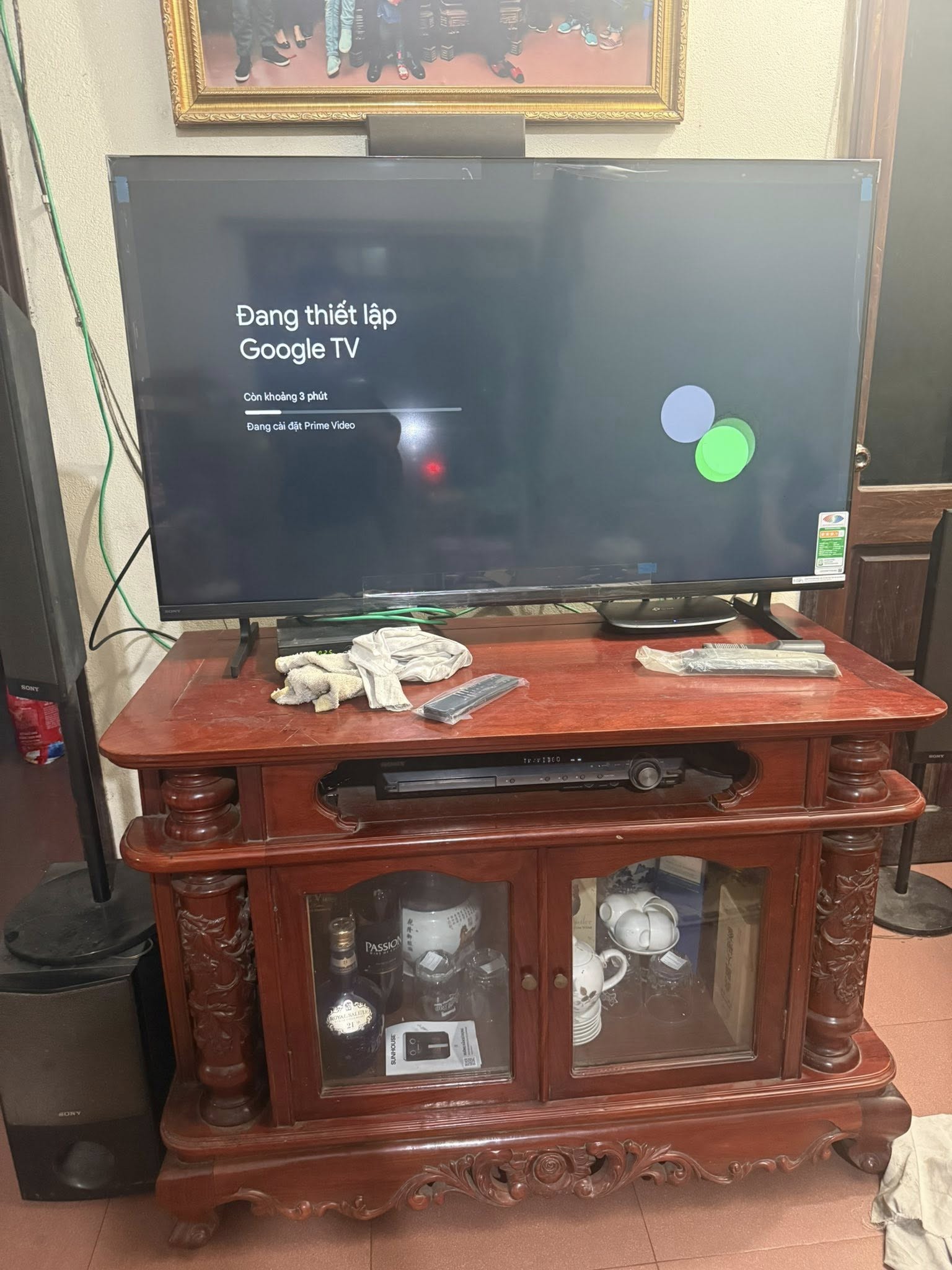 Google tivi Sony 50 inch 4K K-50S25VM2, xem phim và chơi game đều ấn tượng