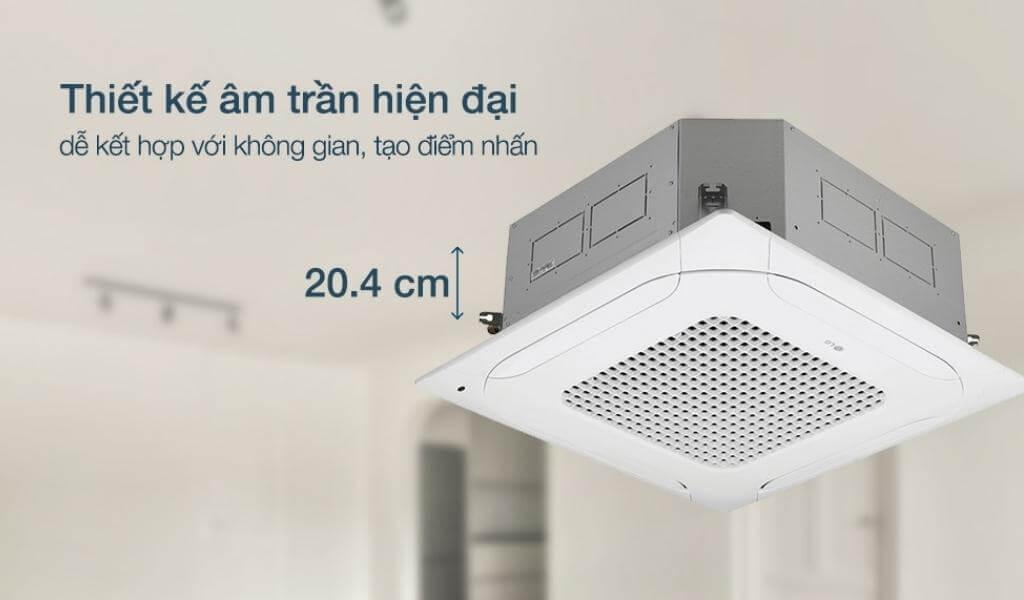 Lựa chọn  lý tưởng cho phòng 30- 40 m2 với điều hòa âm trần LG 24000btu ZTNQ24GPLA0/ZUAC1