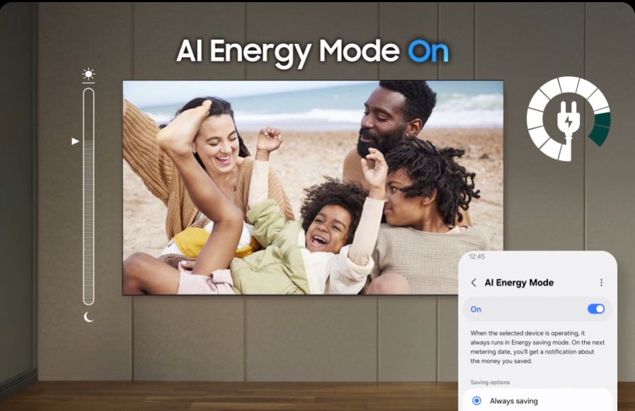 Tiện nghi hơn cùng với QA75QN1EFAKXXV: Smart Tivi Samsung 75 inch tích hợp Vision AI thế hệ mới