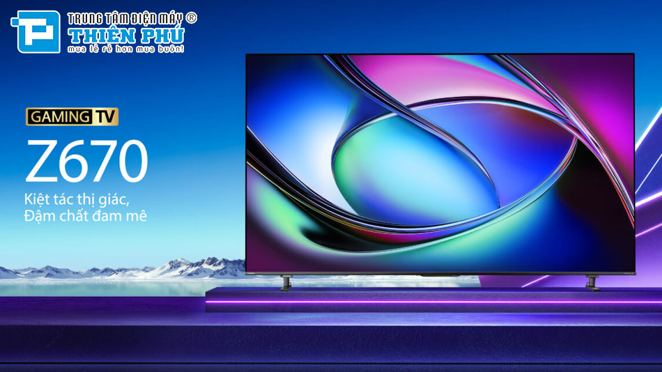 Smart Tivi Toshiba AI 65 Inch 4K Mini LED 65Z670RP