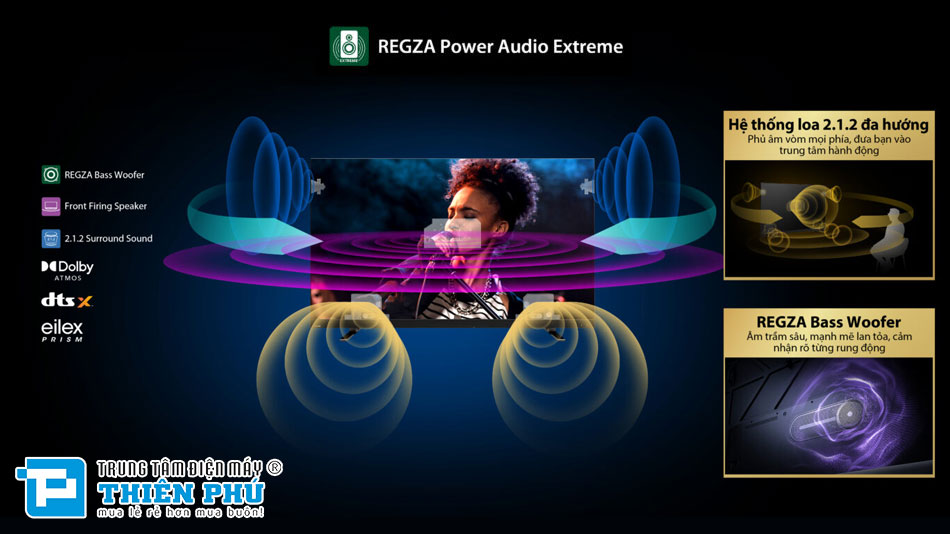 Smart Tivi Toshiba AI 65 Inch 4K Mini LED 65Z770RP