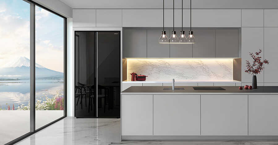 Tủ lạnh Hitachi HRSN9713ESGBKVN thiết kế đẳng cấp cùng nhiều ưu điểm