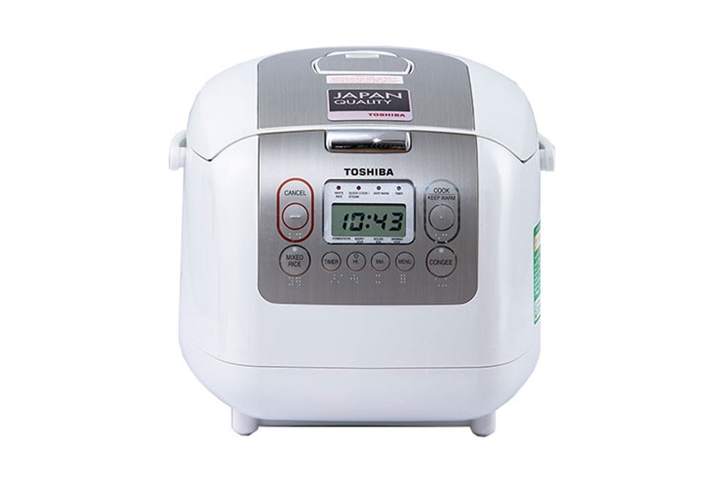 Đánh giá nồi cơm điện tử Toshiba RC-18NTFV(W) 1.8 Lít thiết kế sang trọng, hiệu suất vượt trội