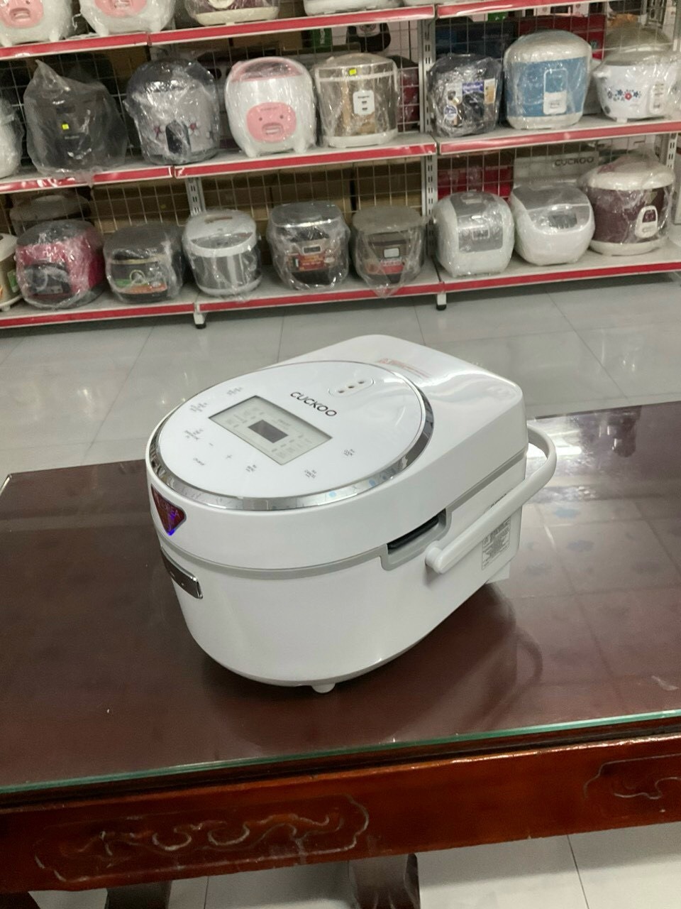 Nồi cơm điện tử Cuckoo CR-0810F 1.44 Lít nấu cơm ngon chuẩn Hàn Quốc