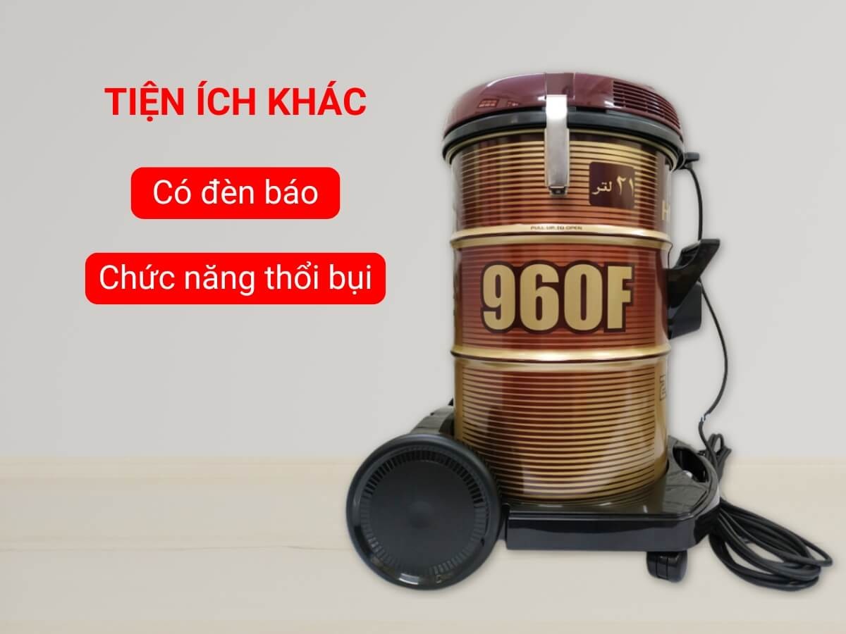 Máy hút bụi công nghiệp Hitachi CV-960Fsự lựa chọn đáng tin cậy cho các doanh nghiệp