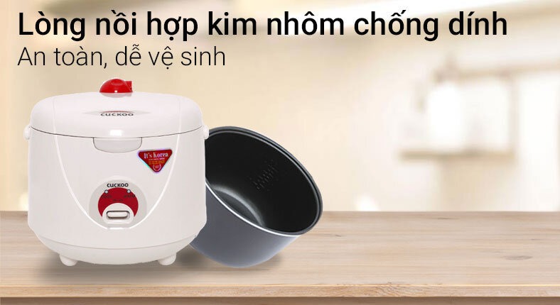 Nồi cơm điện Cuckoo CR-1021 1.8 Lít giải pháp nấu cơm ngon chuẩn Hàn Quốc cho mọi gia đình