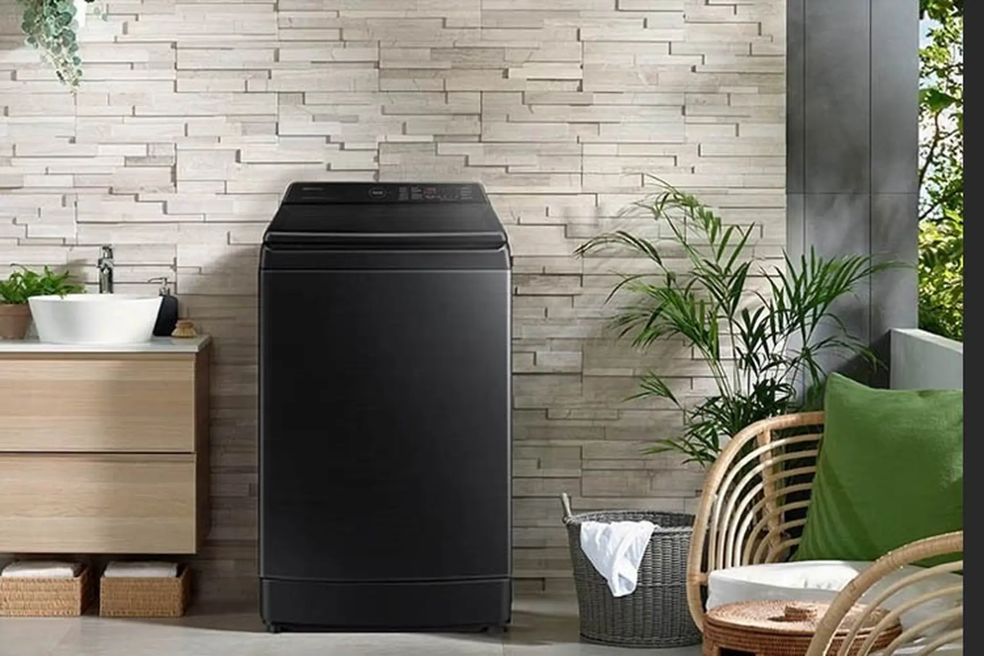 Máy giặt Samsung cửa trên 12kg WA12CG5745BV/SV có thực sự như quảng cáo? 