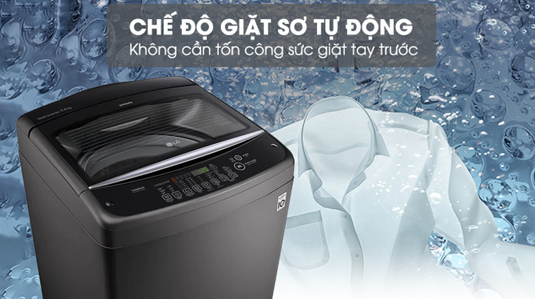 7 Chế độ giặt phổ biến nên dùng trên máy giặt LG cửa trên 10kg T2310VS2B