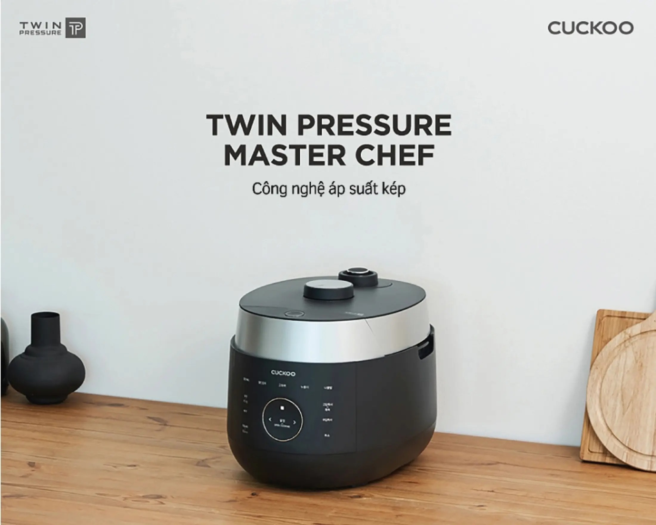 Trải nghiệm nấu cơm ngon chuẩn vị với nồi cơm điện cao tần Cuckoo CRP-LHTR1009