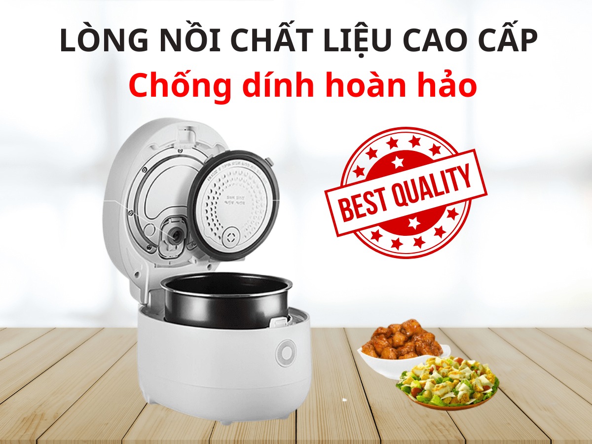 Nồi cơm điện tử Cuckoo CR-0675FW 1.0 Lít giải pháp nấu cơm ngon chuẩn Hàn cho gia đình nhỏ
