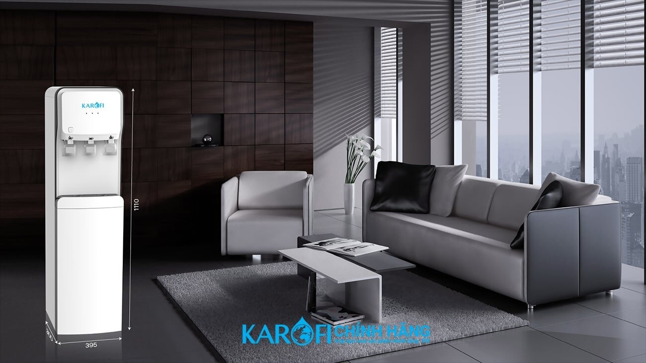 Đánh giá cây nước nóng lạnh Karofi HC18 thiết kế đẹp, công nghệ ổn định