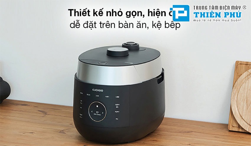Trải nghiệm nấu cơm ngon chuẩn vị với nồi cơm điện cao tần Cuckoo CRP-LHTR1009