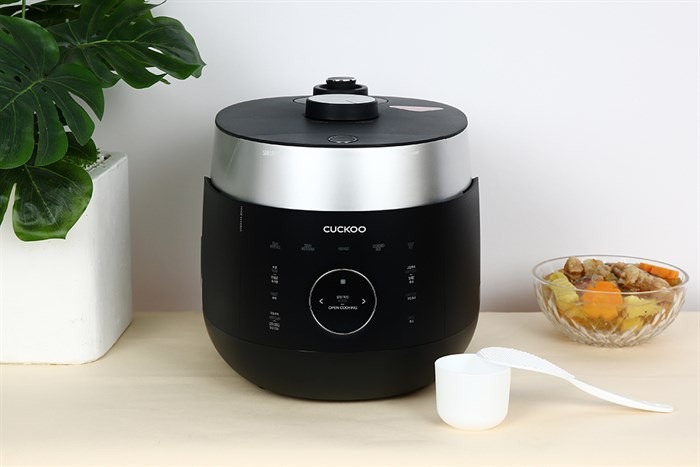 Trải nghiệm nấu cơm ngon chuẩn vị với nồi cơm điện cao tần Cuckoo CRP-LHTR1009