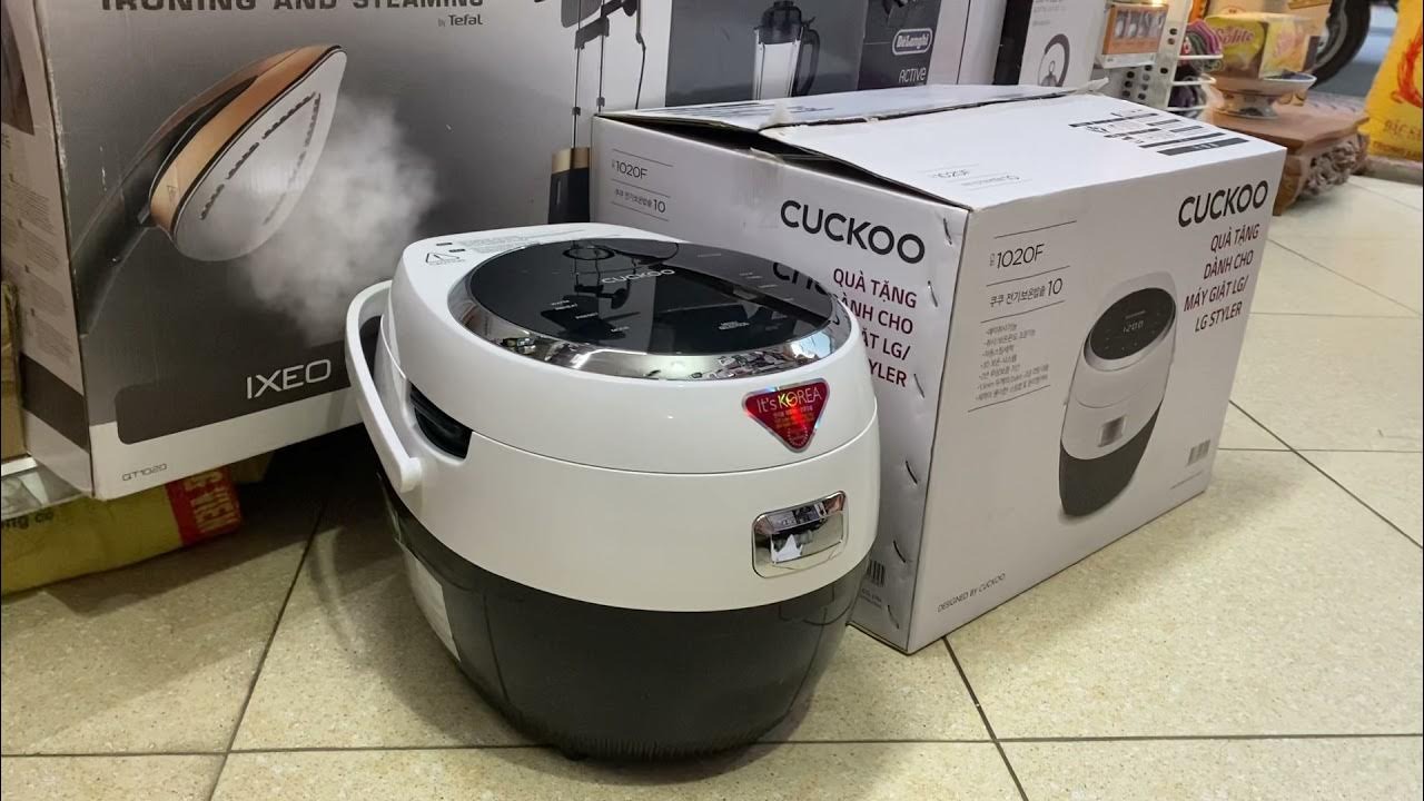 Khám phá nồi cơm điện tử Cuckoo CR-1020F 1.8 Lít tiết kiệm điện, nấu cơm cực ngon
