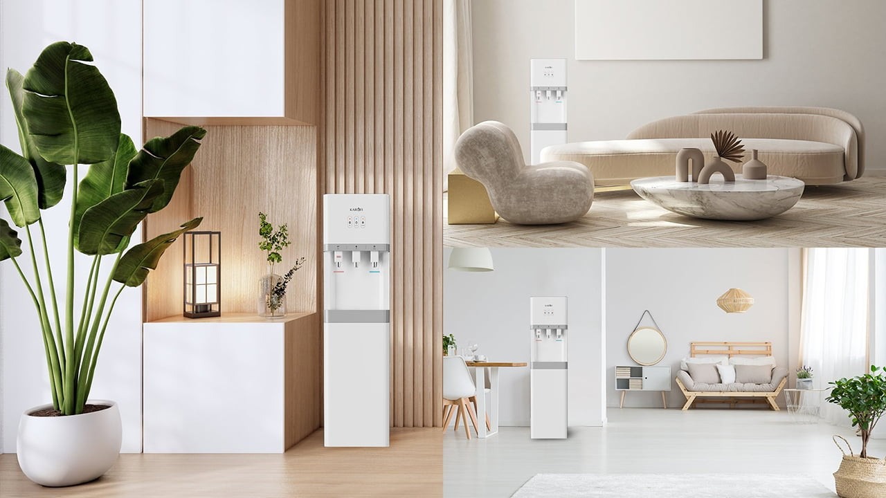 Cây nước nóng lạnh nguội Karofi HCV208 giải pháp nước uống công nghệ cao cho cuộc sống hiện đại