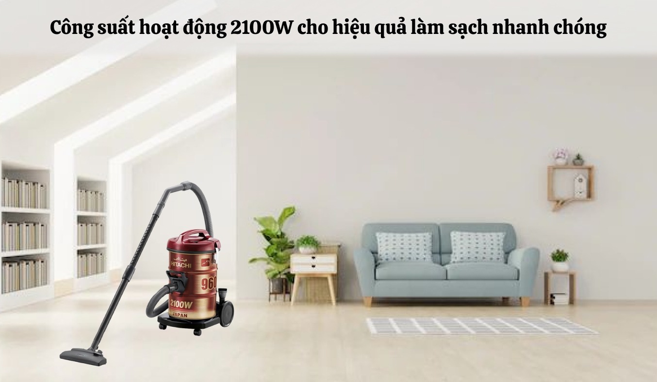 Máy hút bụi công nghiệp Hitachi CV-960Fsự lựa chọn đáng tin cậy cho các doanh nghiệp