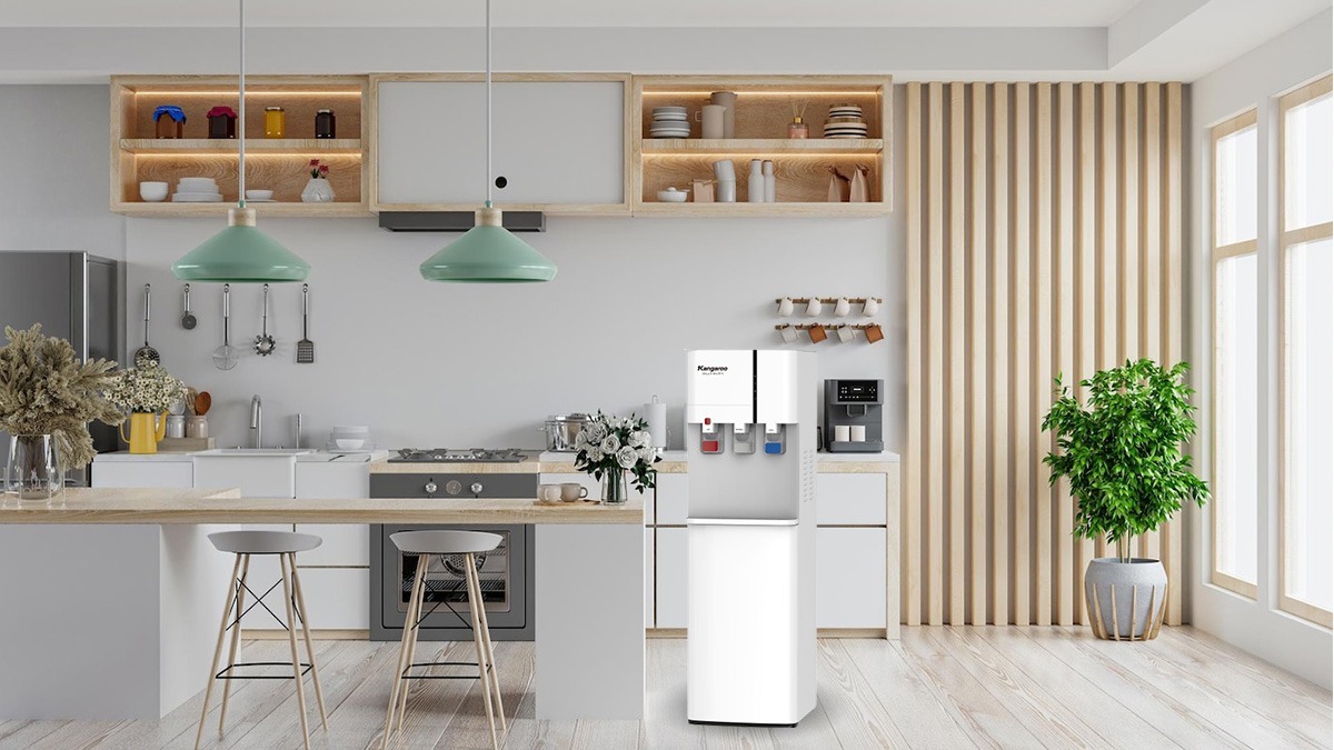 Cây nước nóng lạnh Kangaroo KG59A3 thiết kế thông minh, dễ dàng sử dụng
