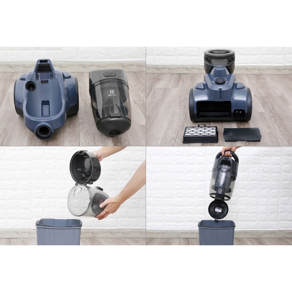 Máy hút bụi Electrolux EC41-2DB dọn dẹp nhanh chóng, tiết kiệm thời gian