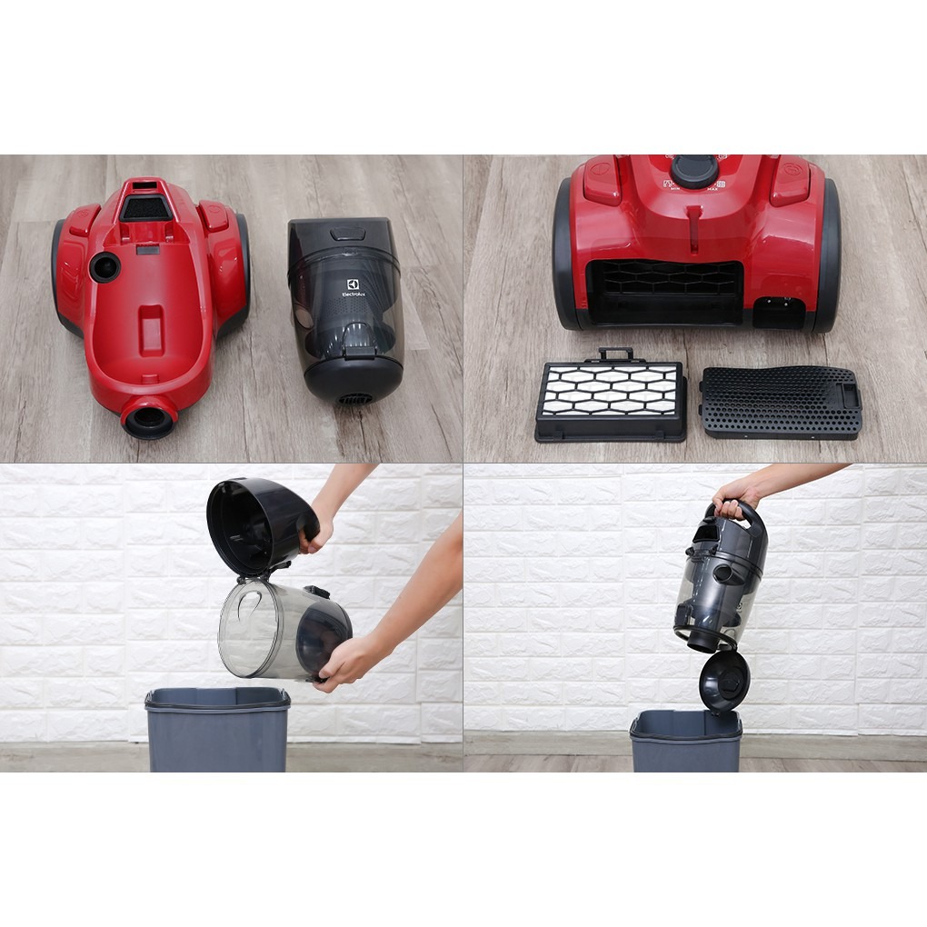 Đánh giá chi tiết máy hút bụi Electrolux EC41-6CR dọn dẹp nhà cửa nhanh gọn, tiết kiệm thời gian