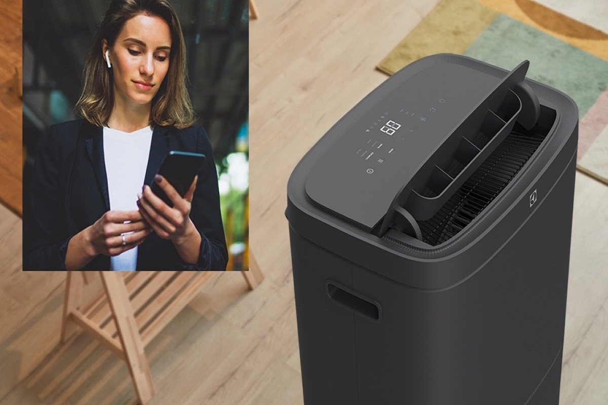 Review chi tiết về máy hút ẩm lọc không khí Electrolux EDH16TRBD3 ra mắt 2025