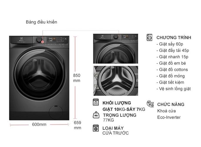 Liệt kê TOP 4 máy giặt Electrolux giá rẻ chất lượng vượt trội trong tầm giá