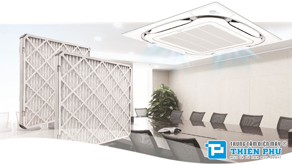 Những lưu ý khi lắp đặt điều hòa âm trần Daikin 24000Btu FCFC71DVM/RZFC71EVM cho trần thạch cao