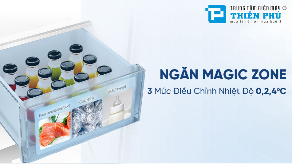 Tủ Lạnh Aqua Multi Door Inverter 529 Lít AQR-M600XA(GB)