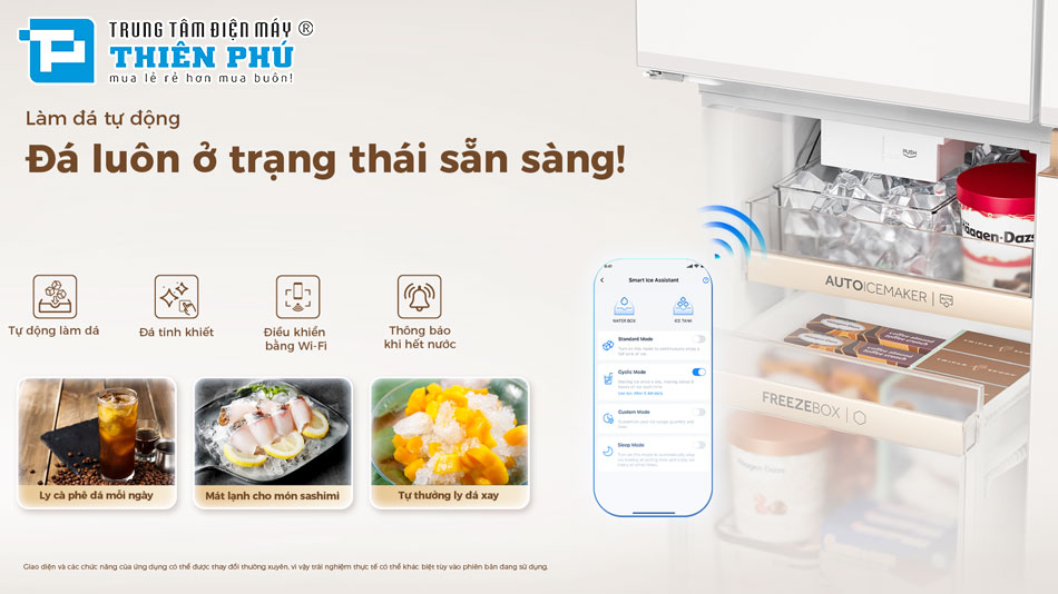 Tủ Lạnh Aqua Multi Door Inverter 512 Lít AQR-MA585XA(MC)U1