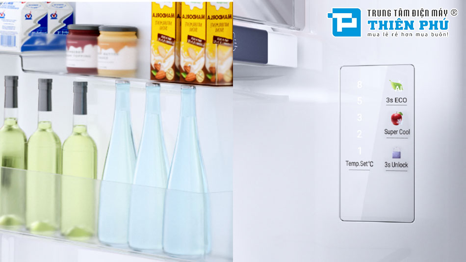 Tủ Lạnh Aqua Inverter 455 Lít AQR-T518FA(SL)