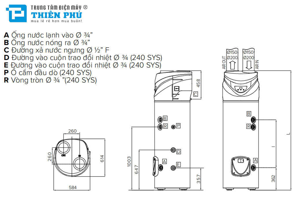 Bật mí lý do máy bơm nhiệt Ariston 202 Lít Nuos Primo HC A+ 200 giá rẻ được ưa chuộng